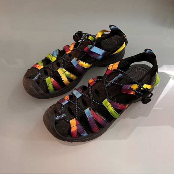 Keen Whisper Sport Sandals, Tie Dye, Size 7, LIKE NEW! - Picture 1 of 5